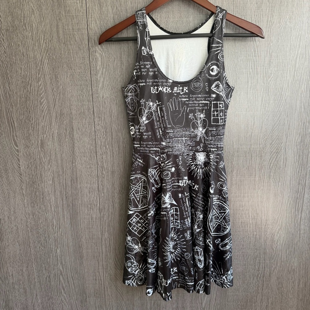 Blackmilk Spellbound Reversible Skater Dress